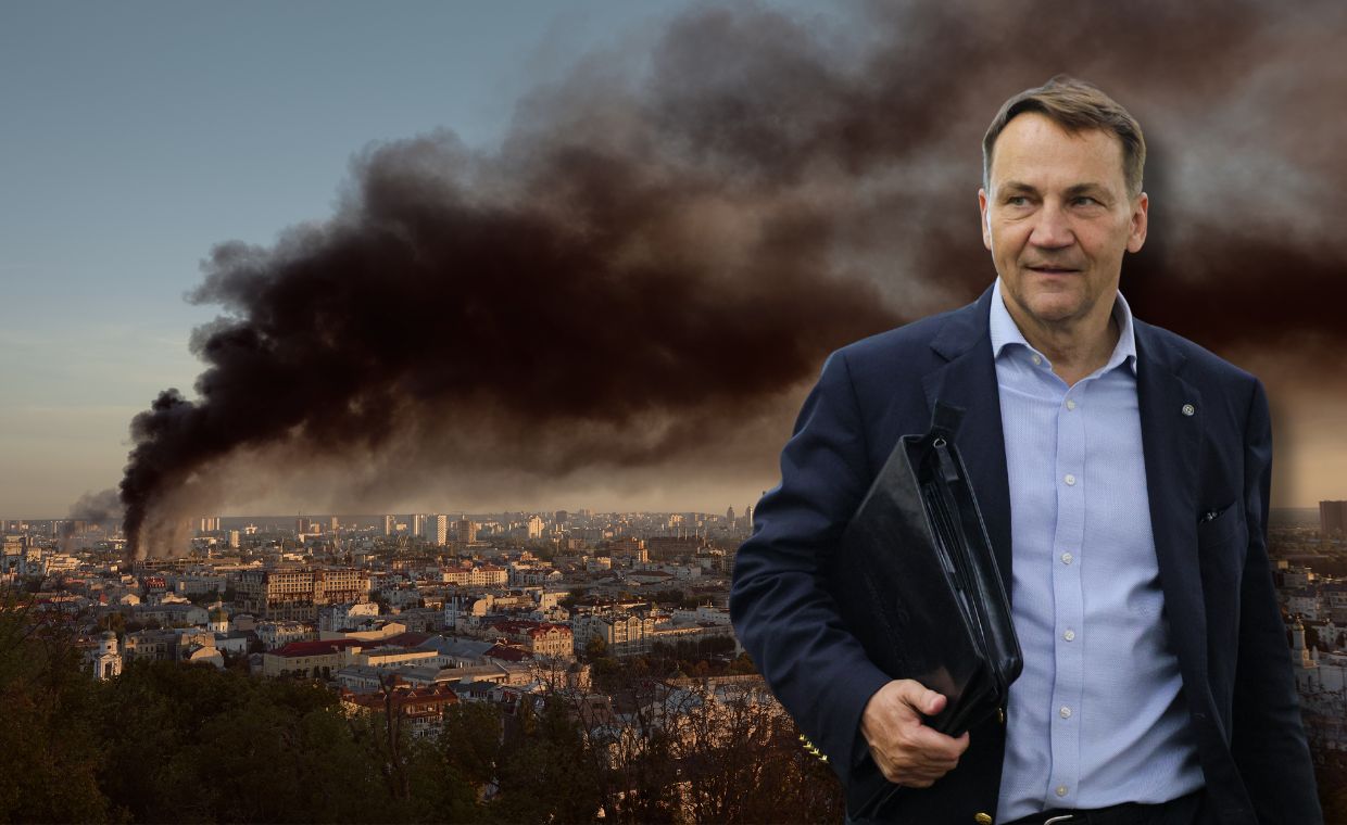 Wizyta Sikorskiego w Kijowie. Rzecznik MSZ zamieścił wymowny wpis