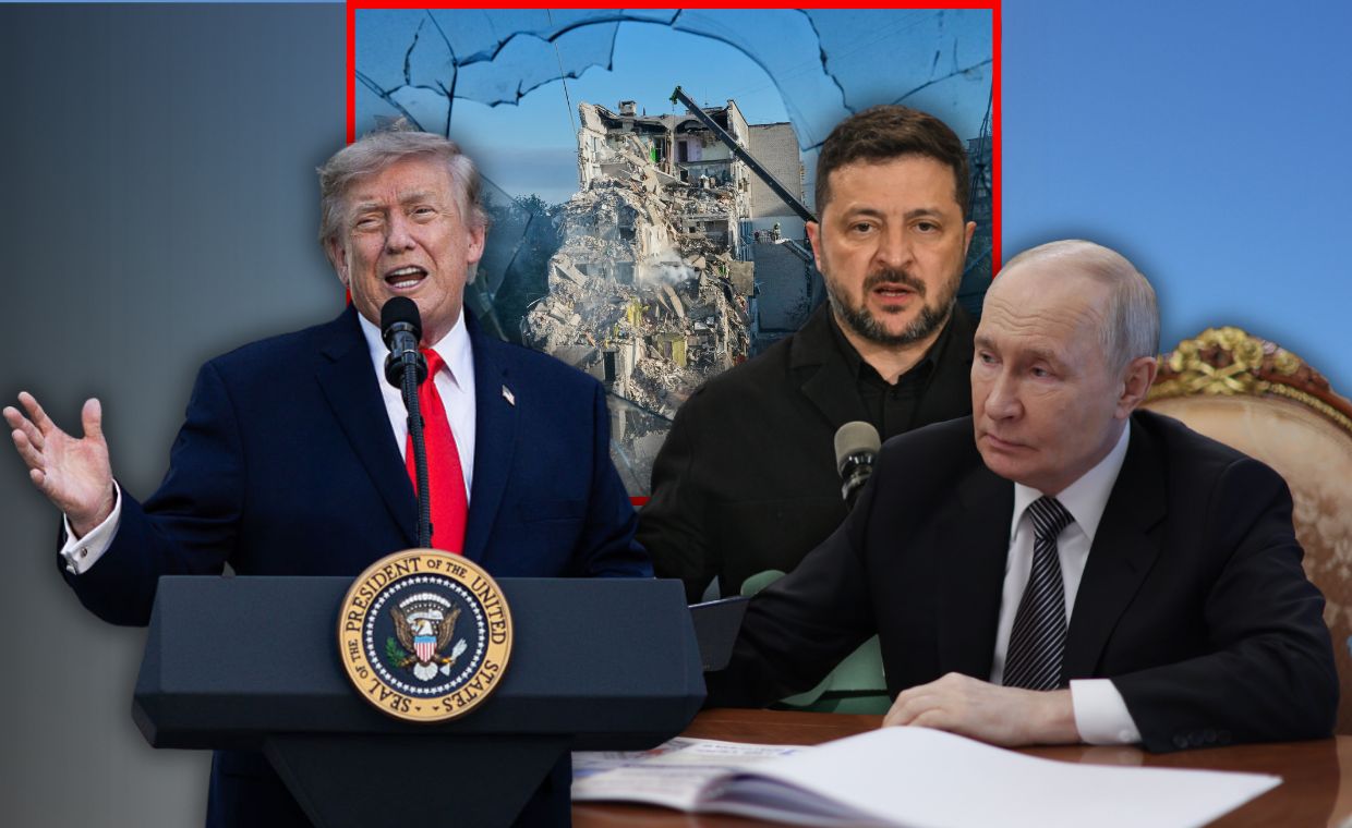 Potężny atak na Kijów. Zdumiewające słowa z otoczenia Trumpa