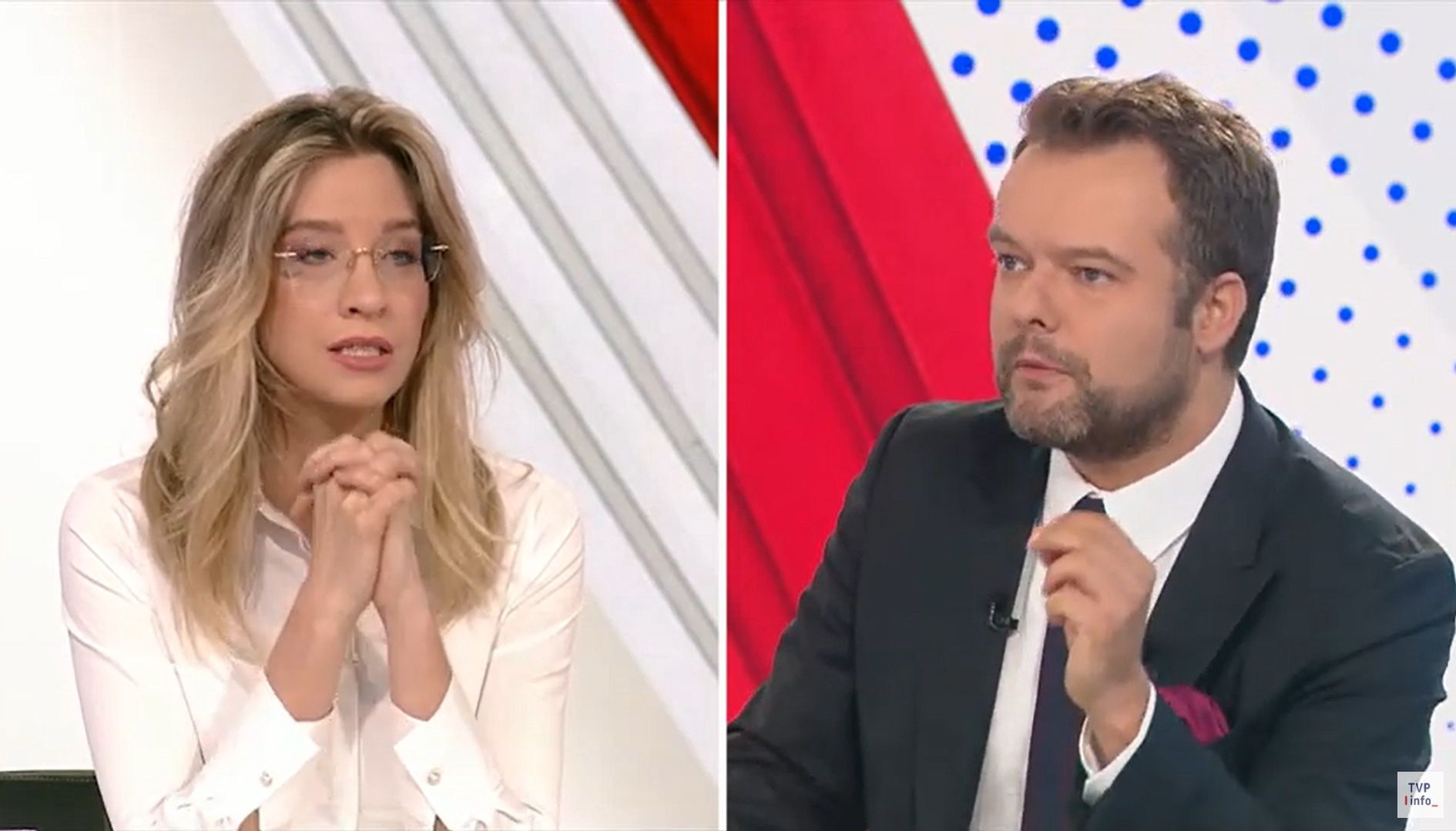 Awantura w studio TVP Info. "Pan zakrzykuje, pan zakłamuje"