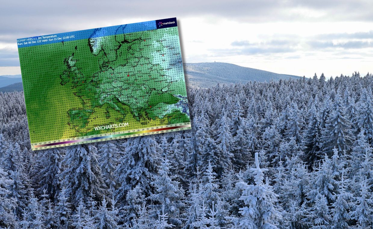 Pogoda na święta. Małe szanse, iż spełni się marzenie wielu osób