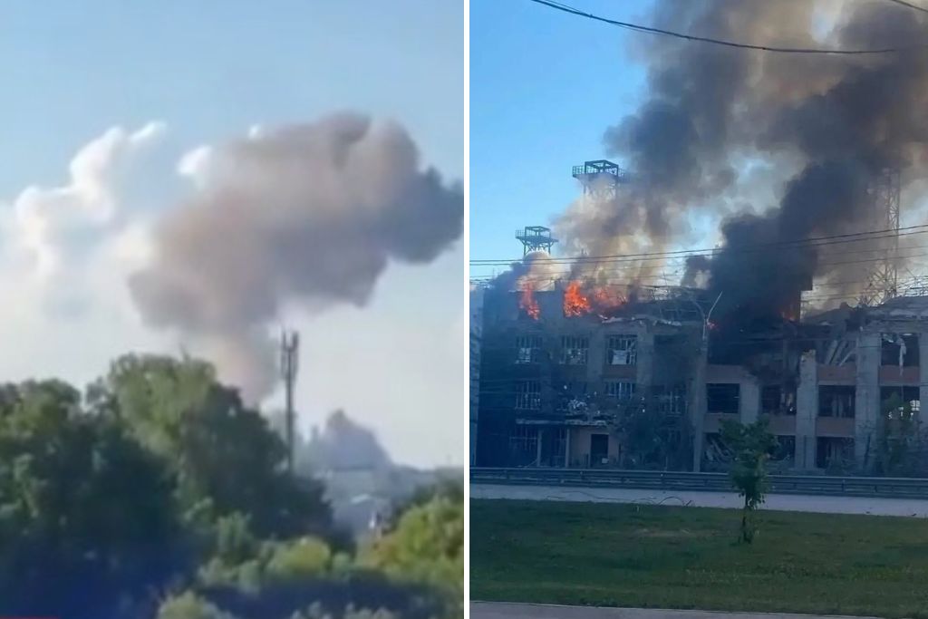 Ukraińskie Flamingi w akcji. Media: Celem zakłady obronne Kremla