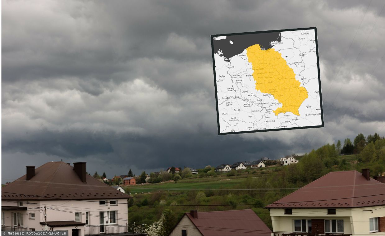 Burze wracają do Polski. Alerty dla 10 województw