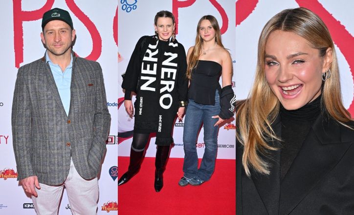 Celebryci lansują się na premierze filmu "Psoty": Małgorzata Socha, Maria Sadowska z 13-letnią córką, Borys Szyc... (ZDJĘCIA)