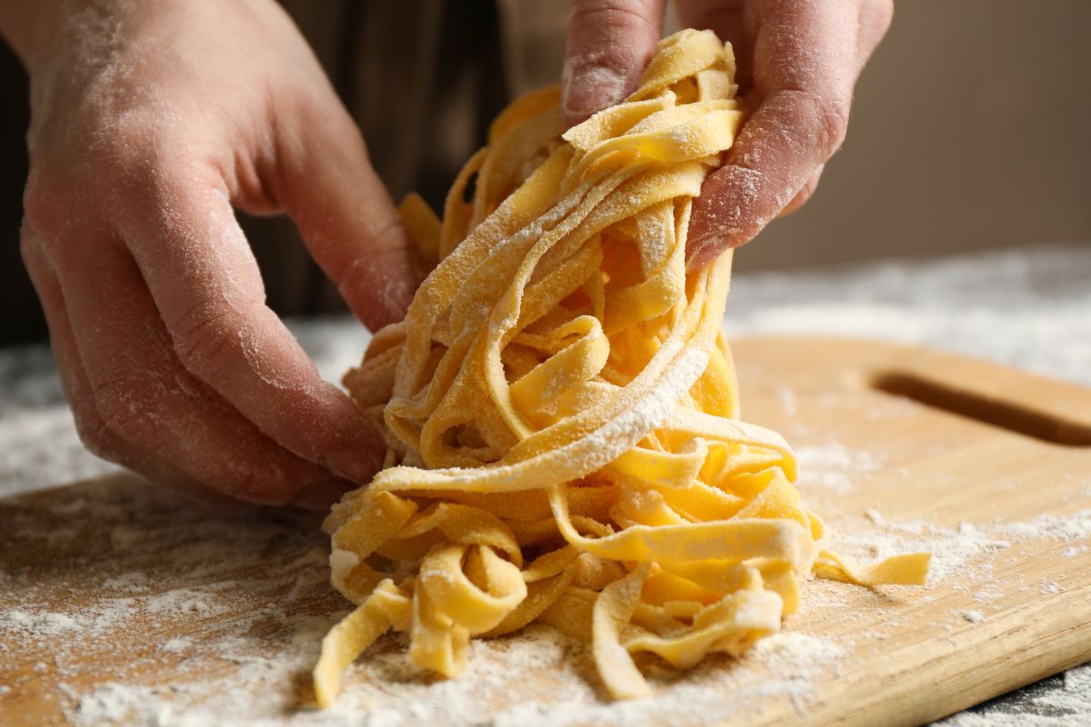 Sama robię makaron do rosołu. Smakuje lepiej niż sklepowe gotowce