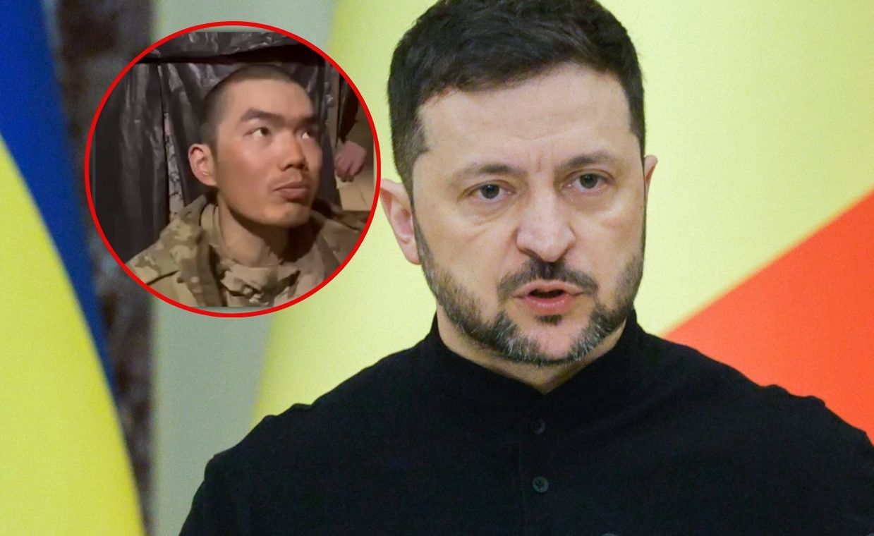 Chińczycy walczą po stronie Rosji? Zełenski ujawnia szczegóły