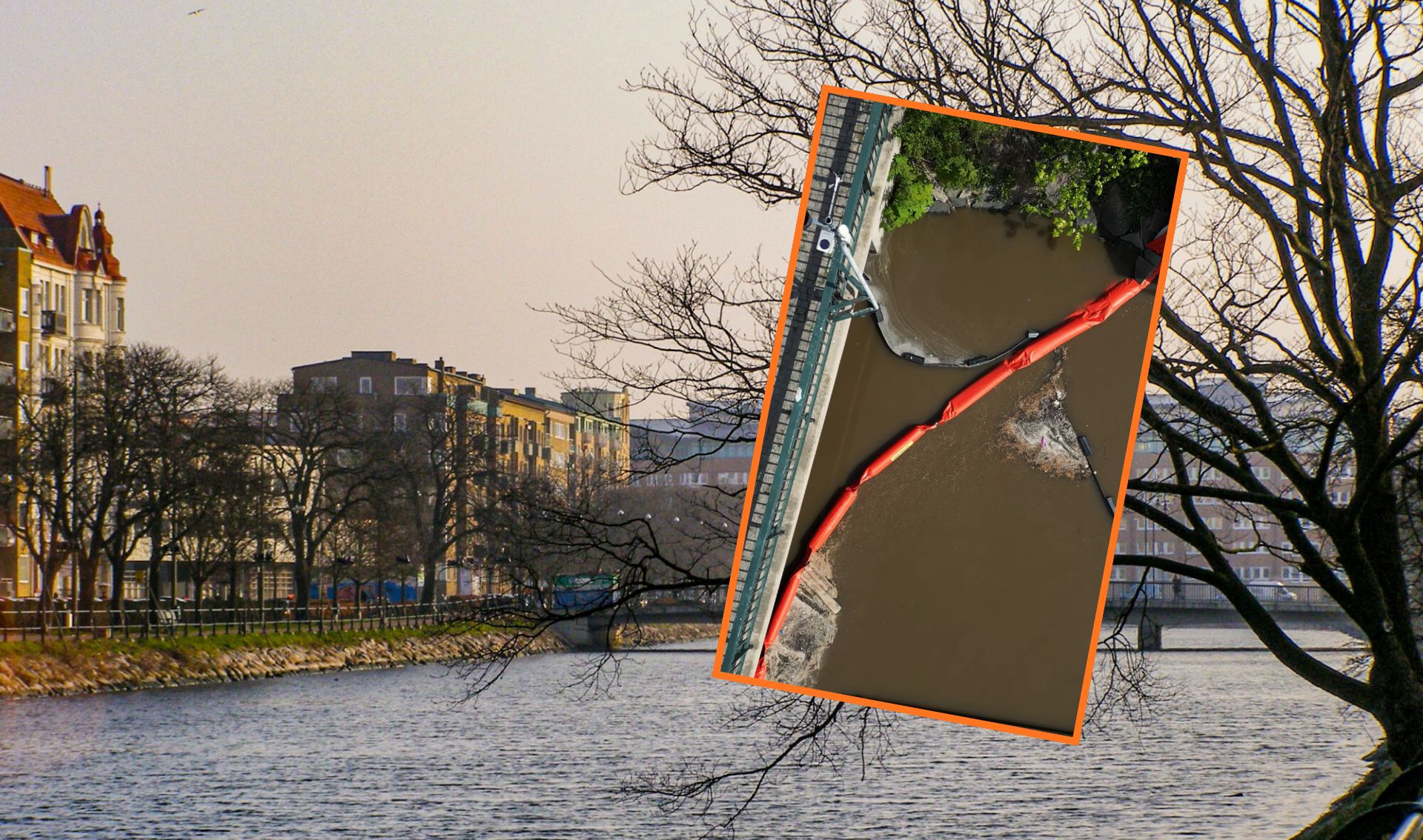 300 l ścieków na sekundę. Odchody płynęły przez środek miasta