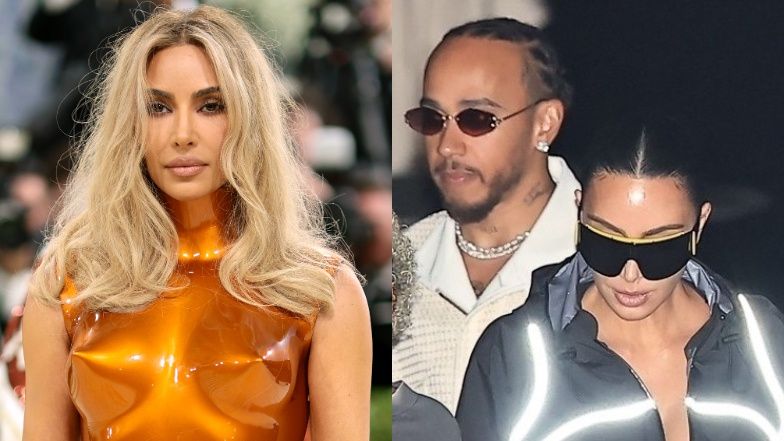 Lewis Hamilton wybrał się na kolację z Kim Kardashian i gromadką jej pociech. Robi się coraz poważniej? (FOTO)