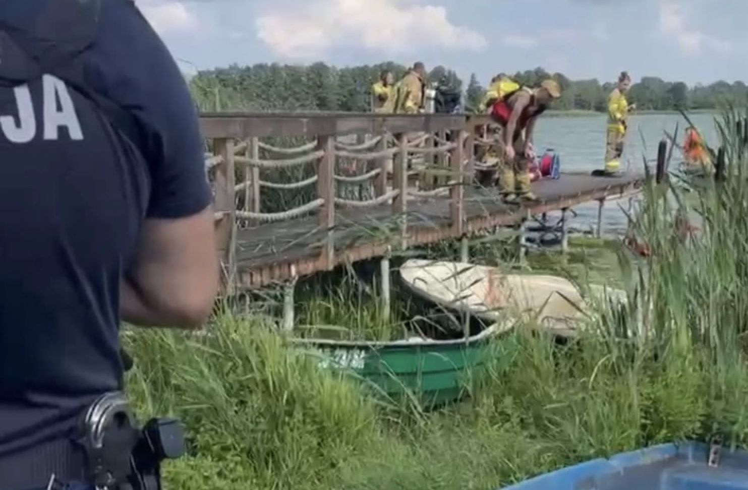 Wypadek na jeziorze Symsar. 31-latek utonął