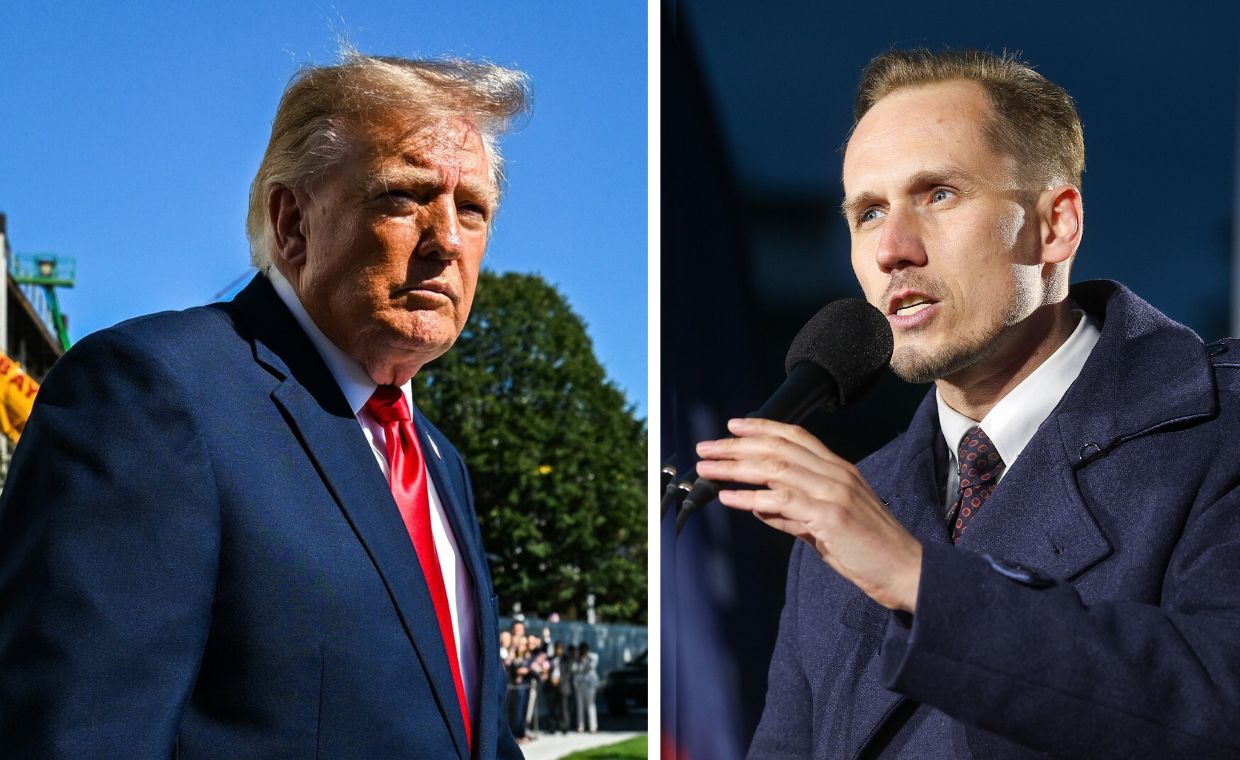 Działo się w nocy. Trump pytany o rząd w Polsce. Berkowicz obraża dziennikarkę