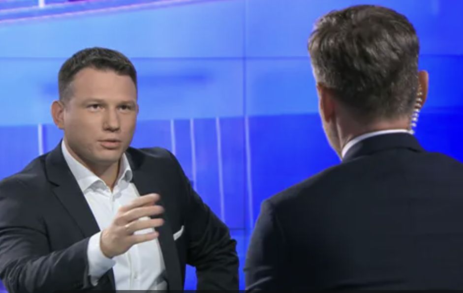 Sławomir Mentzen kontra Piotr Kraśko. Jest odzew z TVN24
