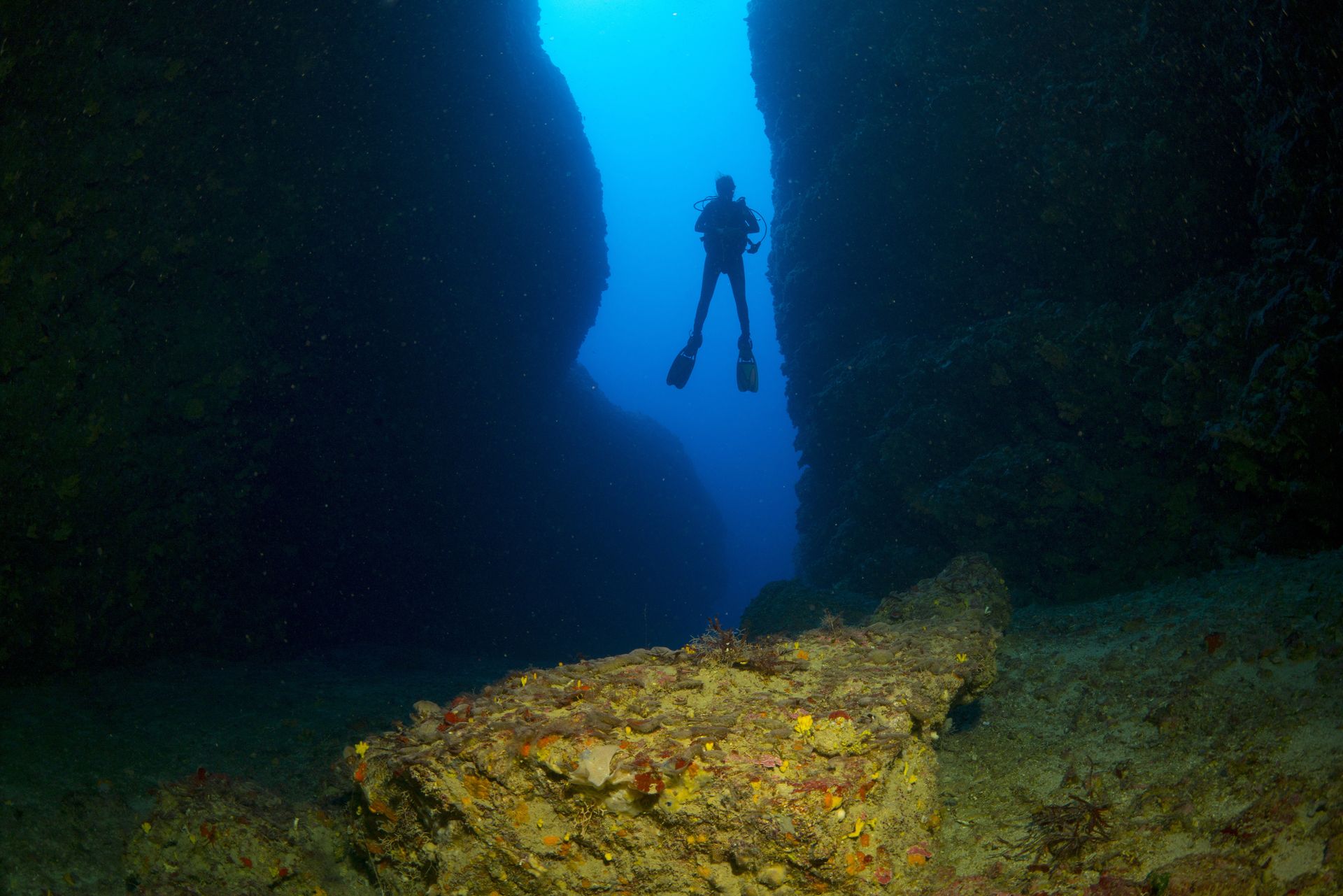 To podwodny labirynt. Bije swój własny rekord