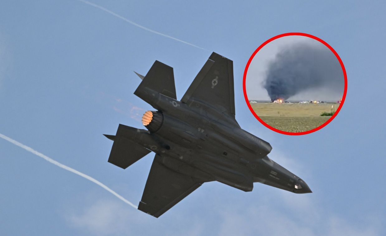 Wypadek w Kalifornii. Rozbił się F-35 amerykańskiej armii