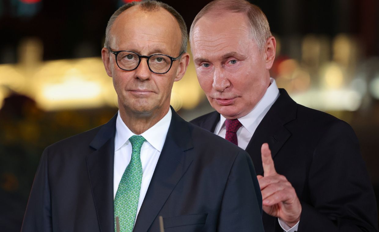 Merz nazwał go "zbrodniarzem". Putin reaguje