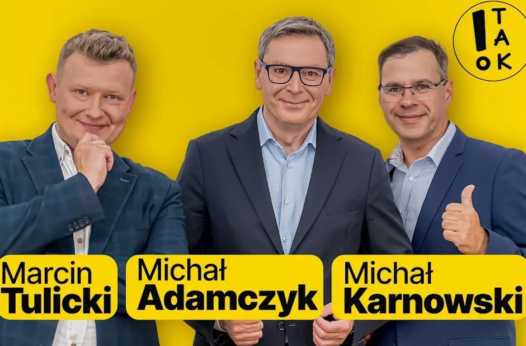 Tulicki, Adamczyk i Karnowski zapowiadają swój kanał. Wiadomo, kiedy ruszy