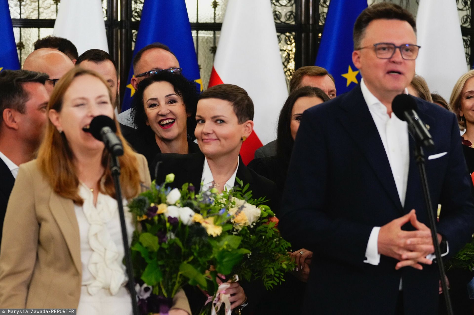 Smerfy 2050 podzielona w sprawie minister Cienkowskiej. "Nie wszyscy chcą jej bronić"