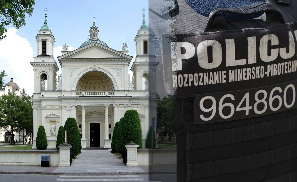 Niewybuch w warszawskim kościele. Służby "zabezpieczyły teren"