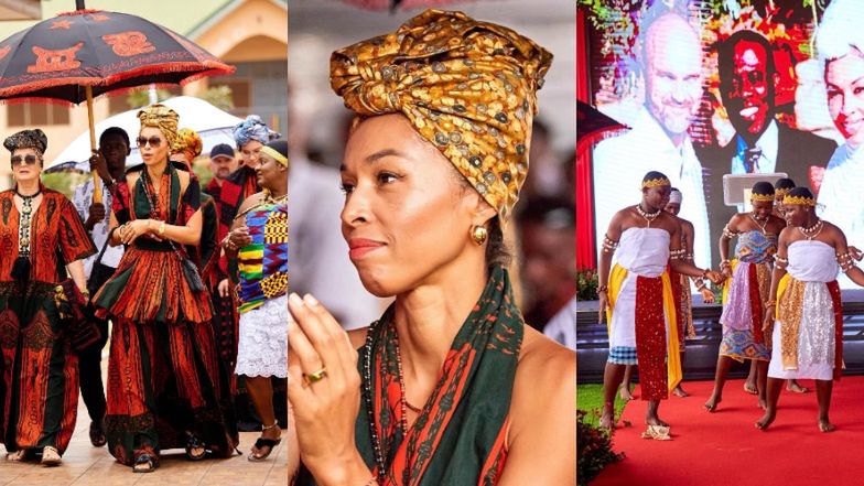 Omenaa Mensah upamiętniła ojca zgodnie z ghańską tradycją: "To nie tylko pożegnanie, ale przede wszystkim piękna celebracja"