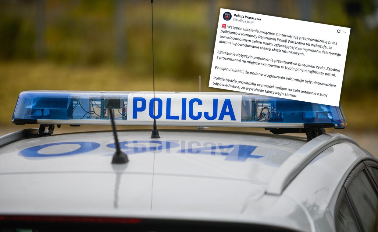 Kolejny fałszywy alarm. Policja z komunikatem