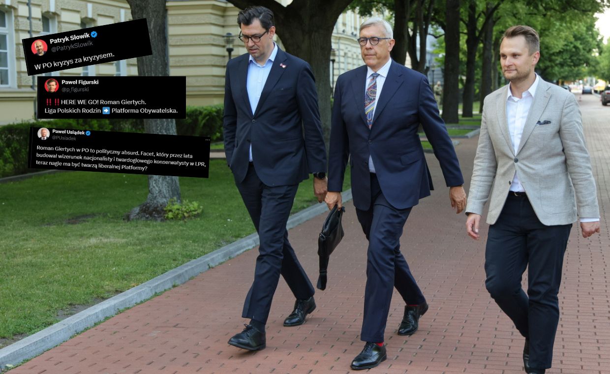 Giertych wstępuje do PO. Lawina komentarzy już ruszyła