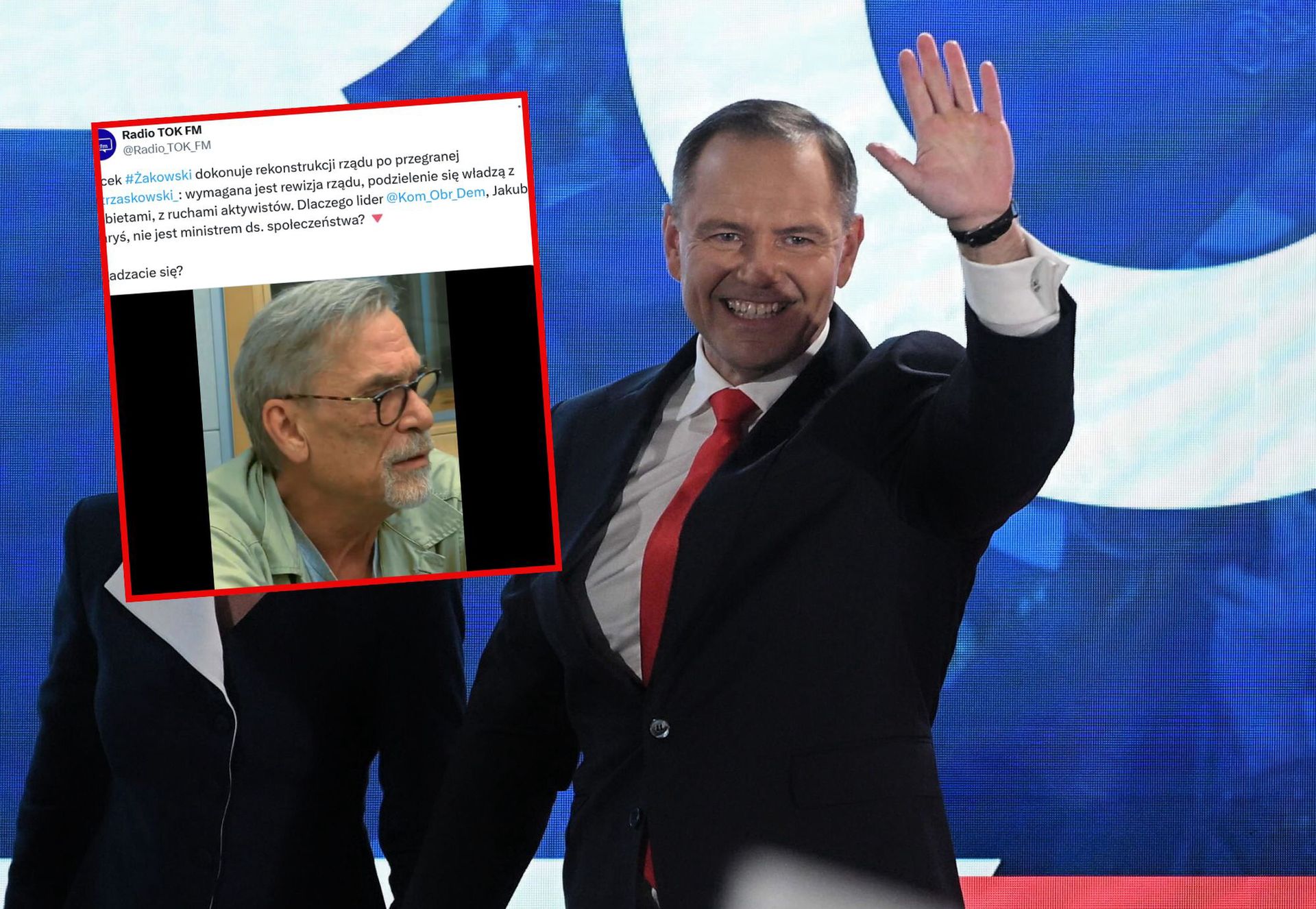 Komentarze po wygranej Nawrockiego. "Podzielenie się władzą z KODem"