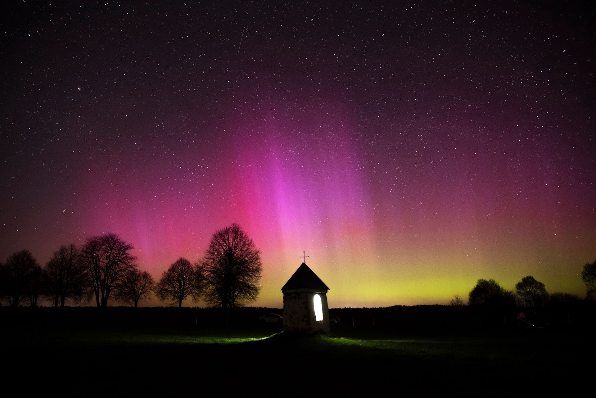 Zorza polarna nad Polską. Tak silnej burzy magnetycznej dawno nie było