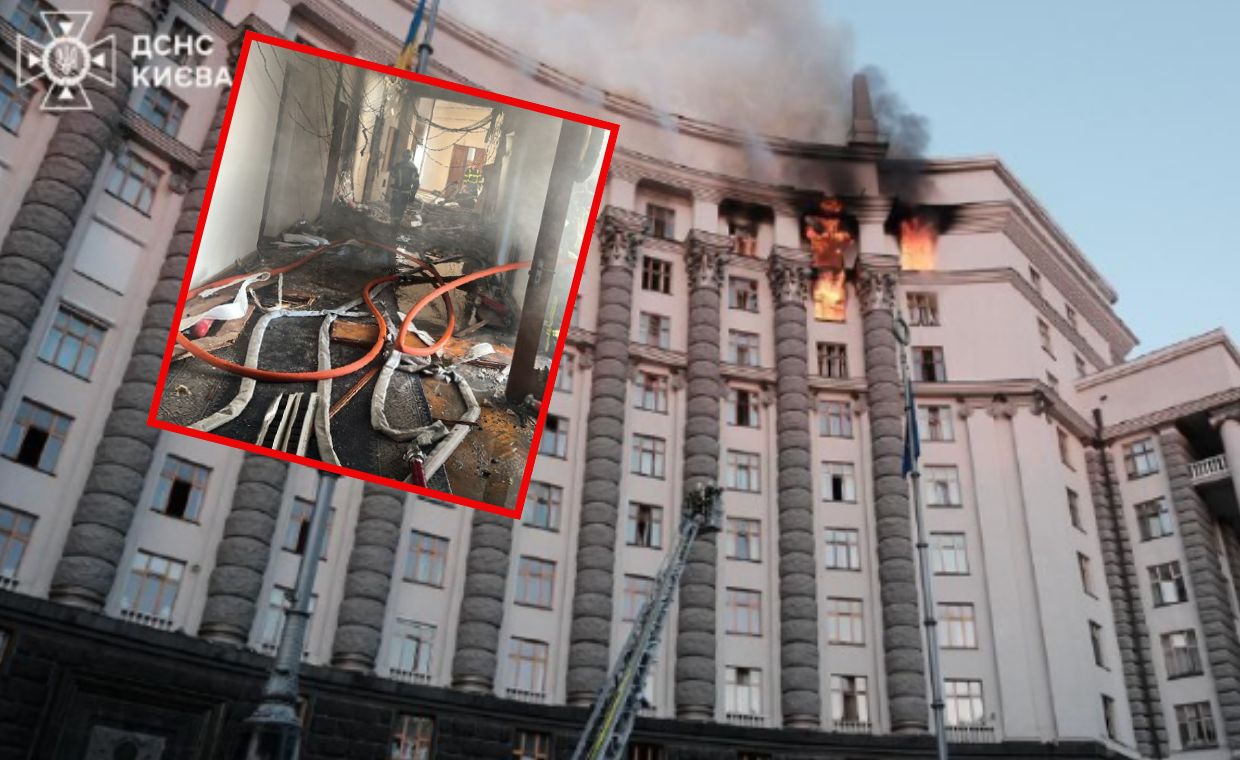 Atak na siedzibę rządu w Kijowie. "Świat musi odpowiedzieć"