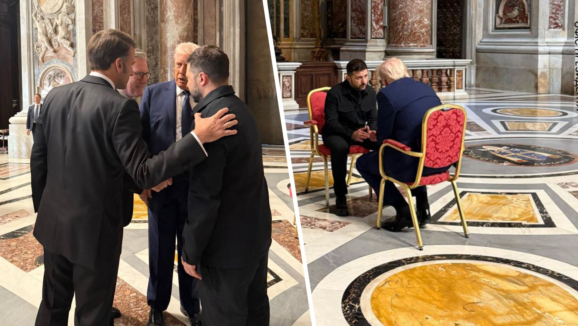 Trump spotkał się z Zełenskim. Na zdjęciu także inni liderzy