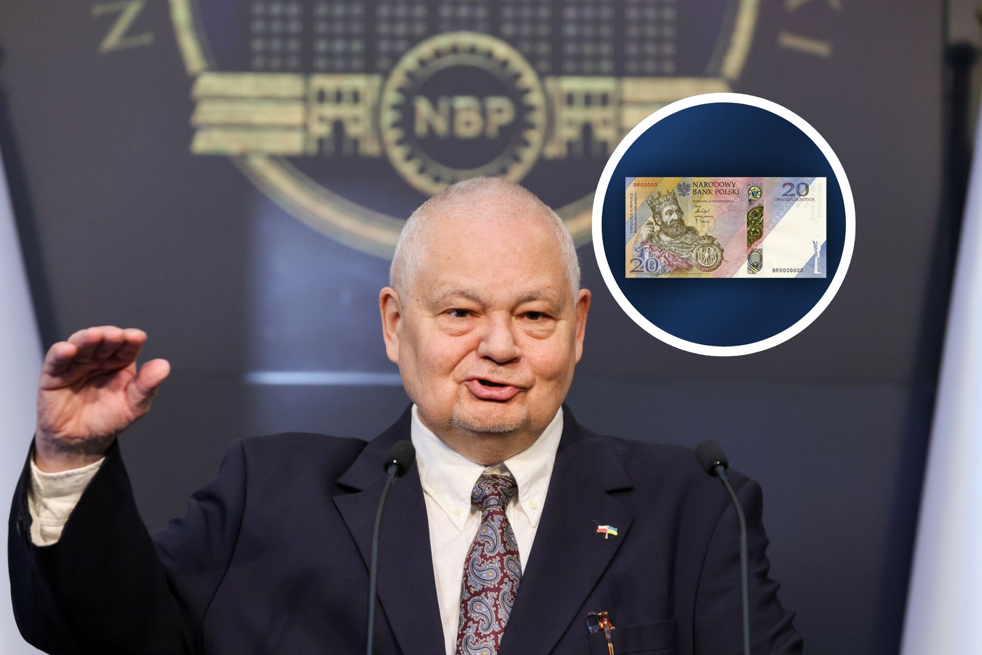 Nowy banknot o nominale 20 zł. Narodowy Bank Polski pokazał zdjęcia