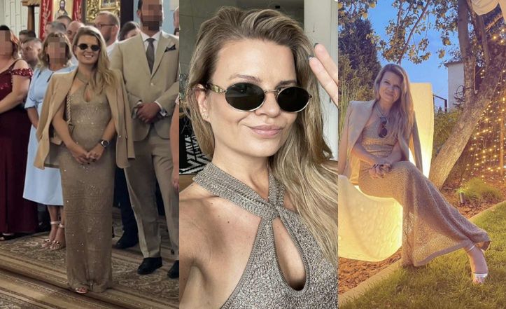 Marta Manowska pochwaliła się stylówką z wesela Klaudii i Walentyna z "Rolnik szuka żony". Udany "look"?