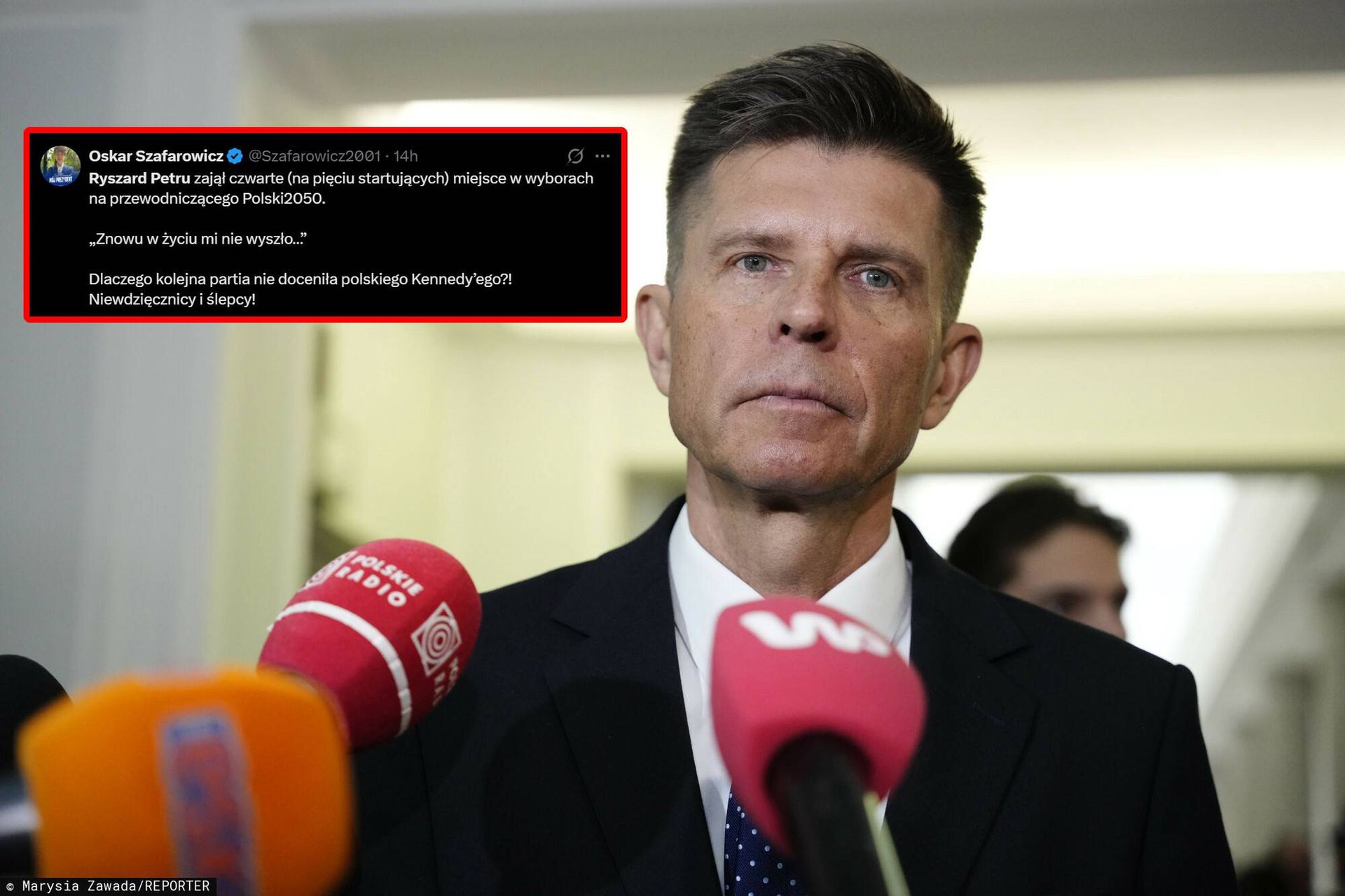Lawina komentarzy po porażce Petru. "Niewdzięcznicy i ślepcy"