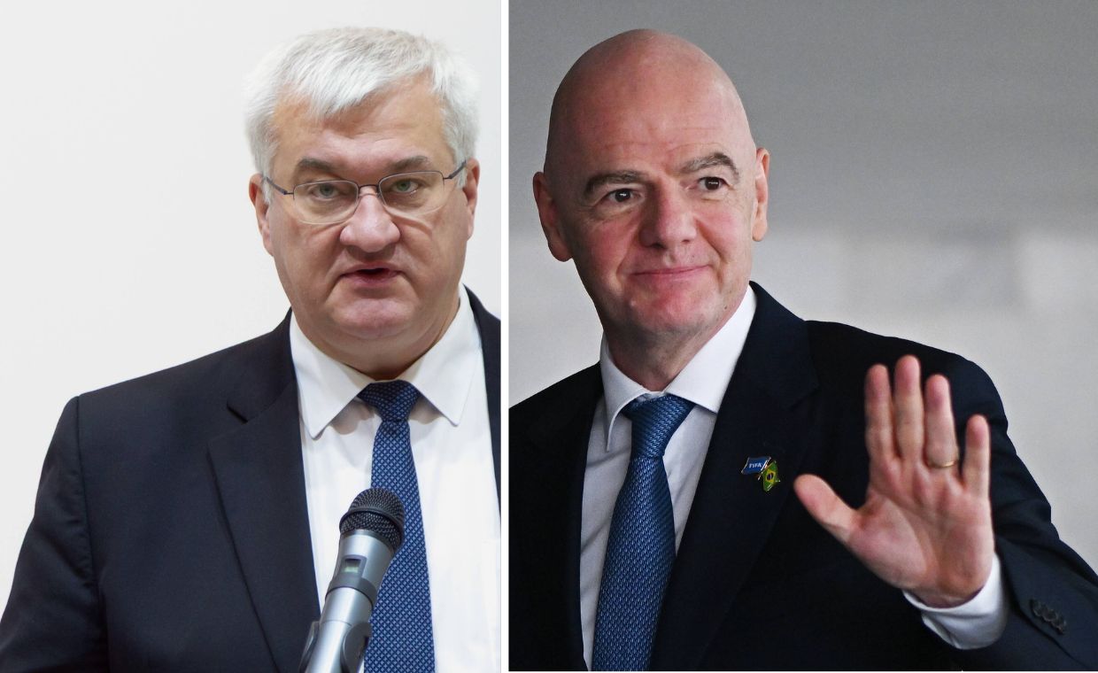 Skandaliczny pomysł szefa FIFA ws. Rosji. Kijów ostro odpowiedział