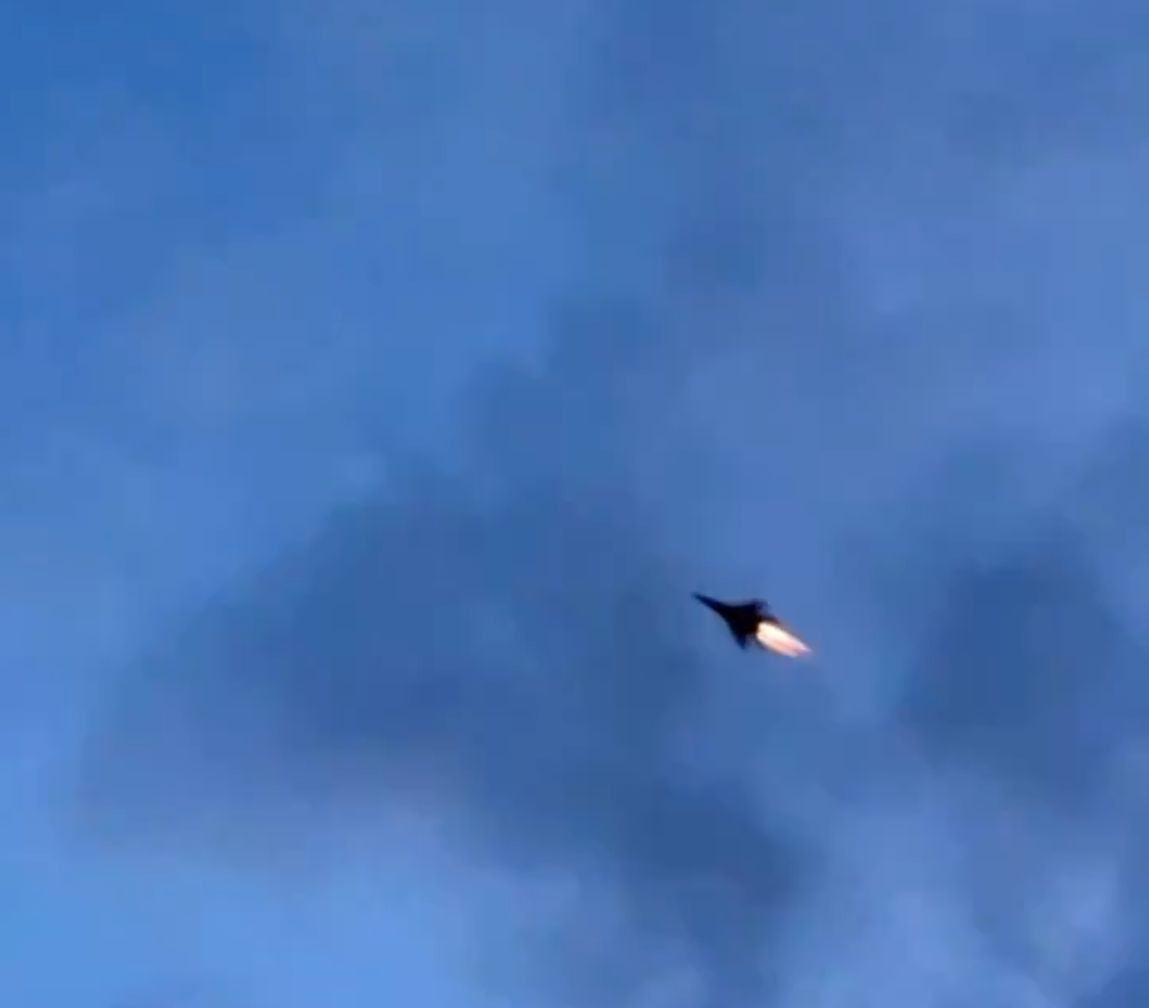 Ukraiński MiG-29 lecący na dopalaczu. Ma w tym swój cel