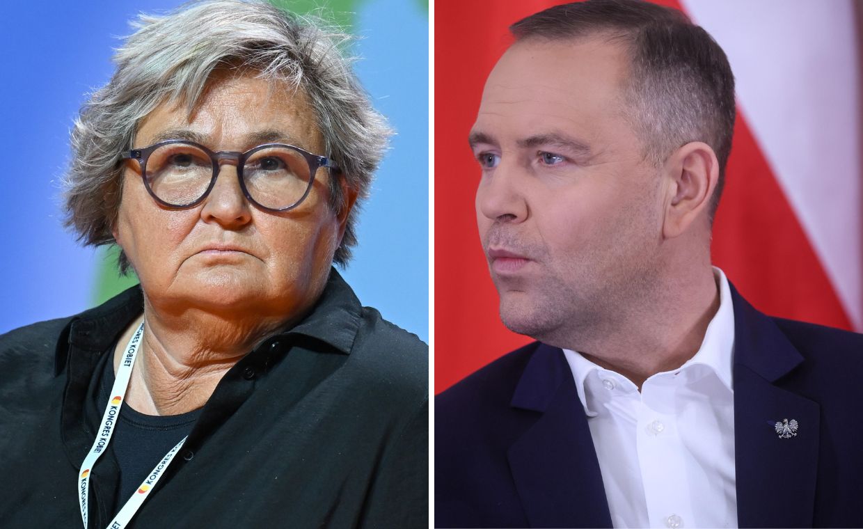 "Element narodowej propagandy". Środa uderza w obóz Nawrockiego