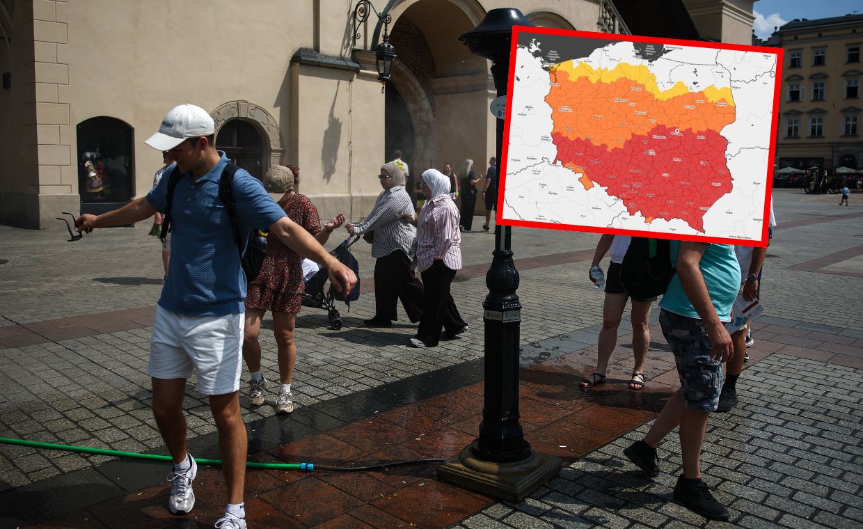 Niemal cała Polska w ostrzeżeniach. Przed nami kolejny upalny dzień