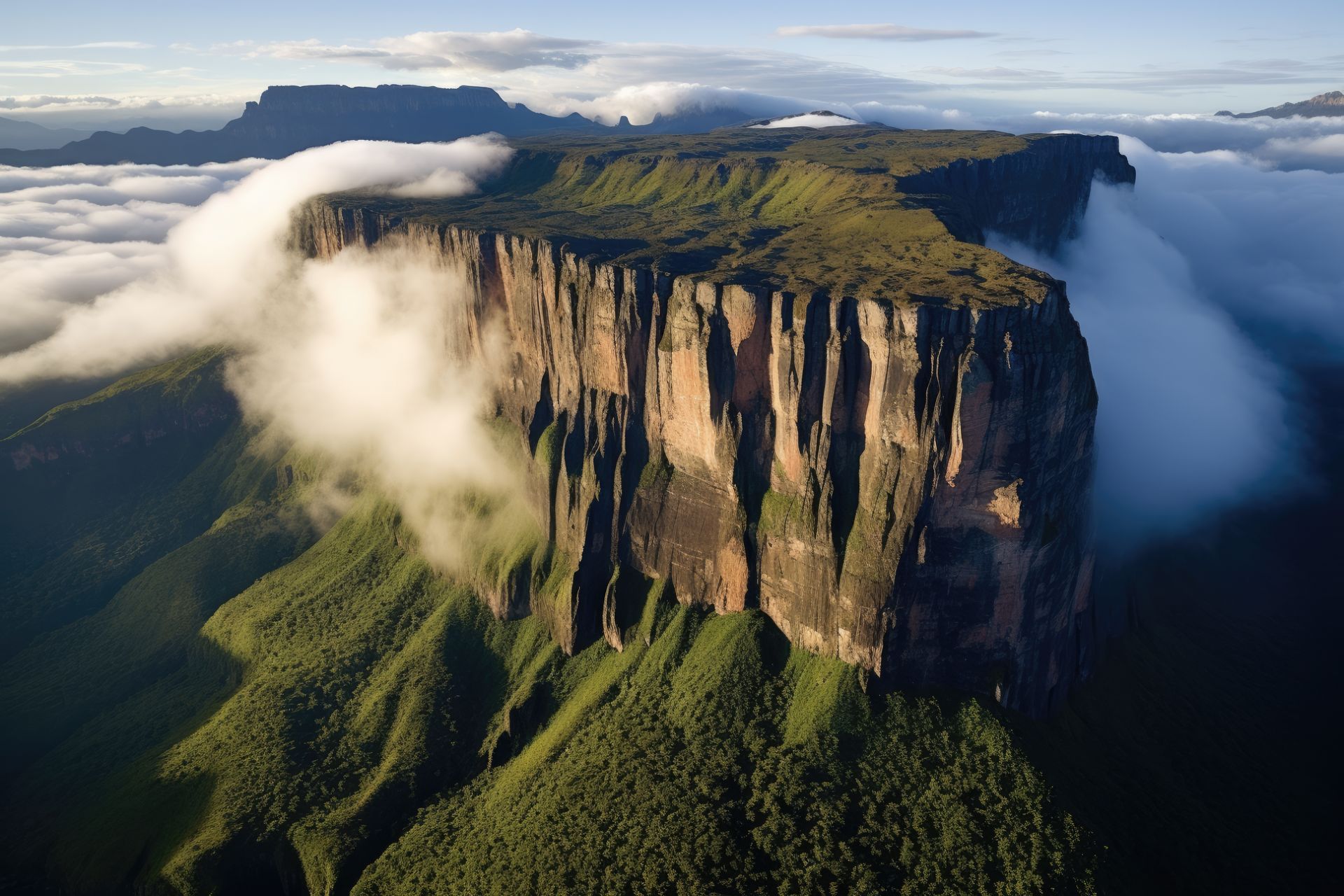 Odizolowana góra, która przetrwała miliony lat. Wygląda jak nie z tego świata