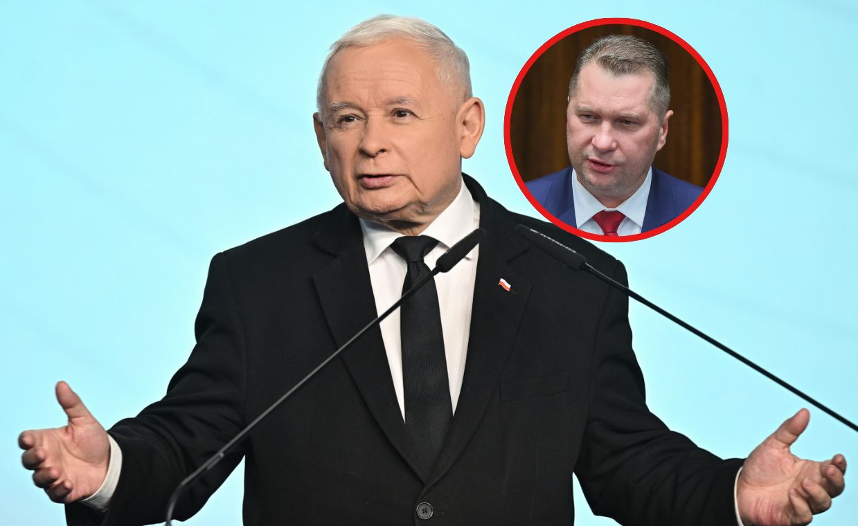 Kaczyński komentuje słowa Czarnka. "Woli, żeby go pies nie gonił"