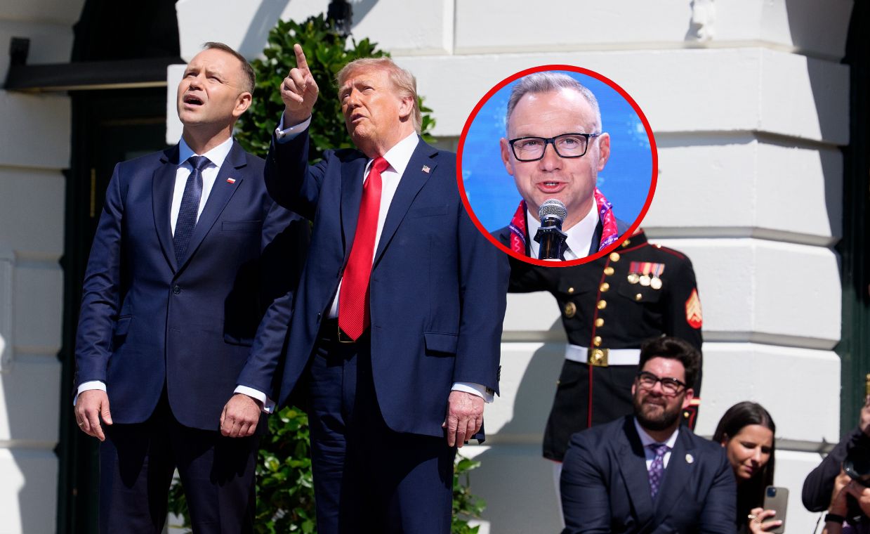 Duda chwali Nawrockiego. "Znakomita wizyta"