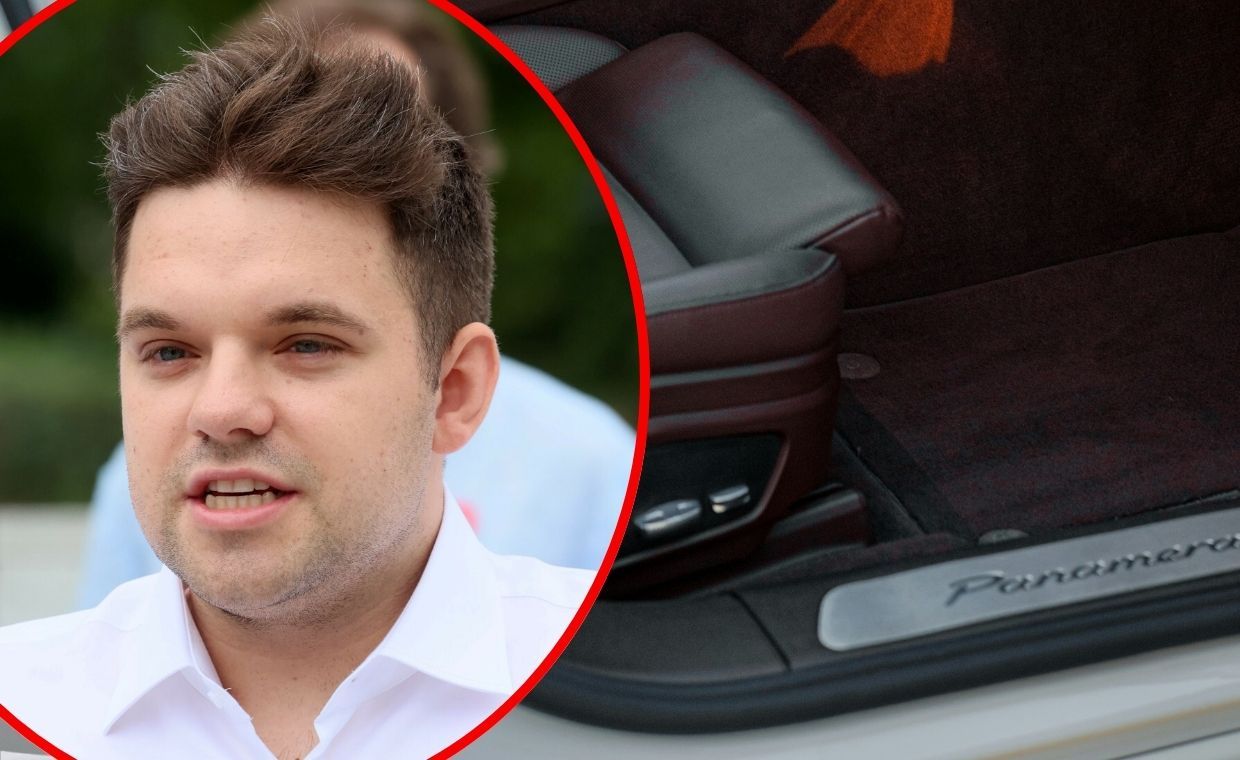 Kacprzyk widziany w Porsche. Media: miał przekroczyć prędkość
