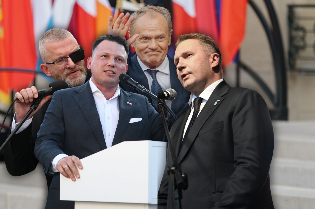 "Lampka alarmowa w pełnej krasie". Kłopoty KO i PiS