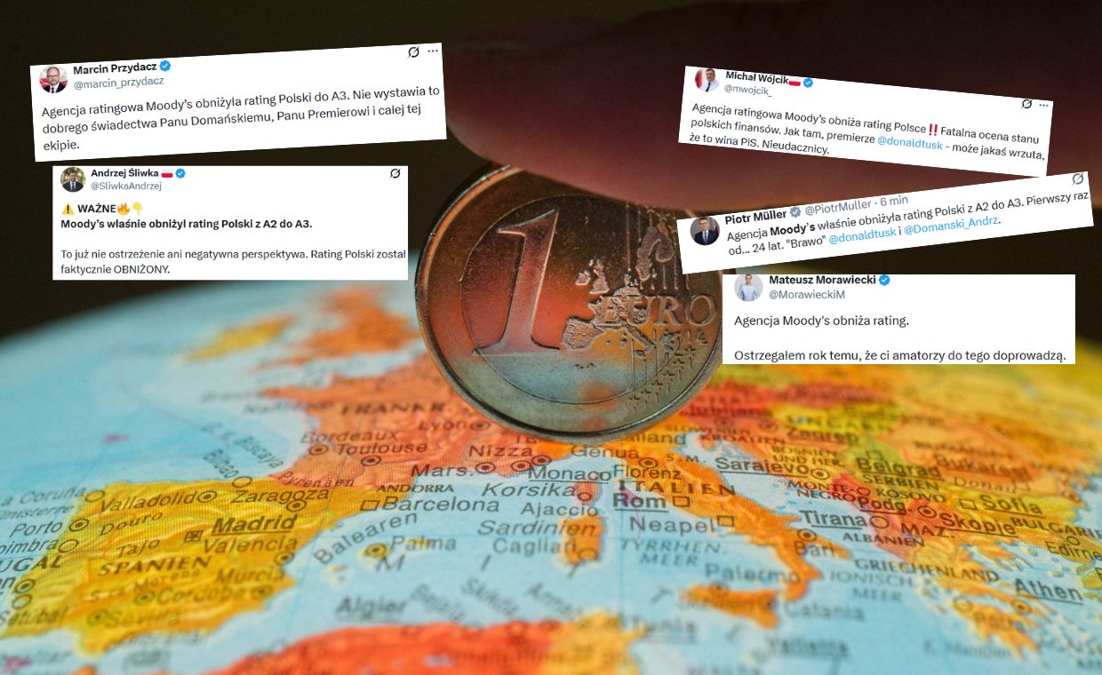 Pierwszy raz od 24 lat. W sieci burza po obniżeniu ratingu Polski