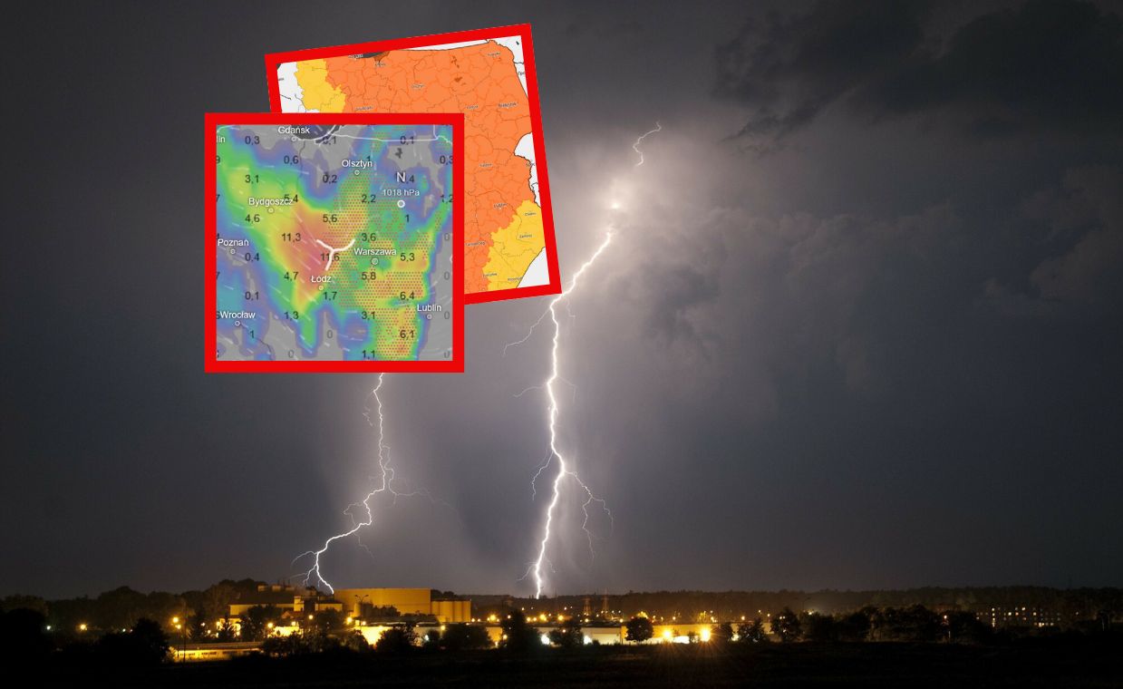 Do Polski suną potężne nawałnice. Zacznie się już w piątek