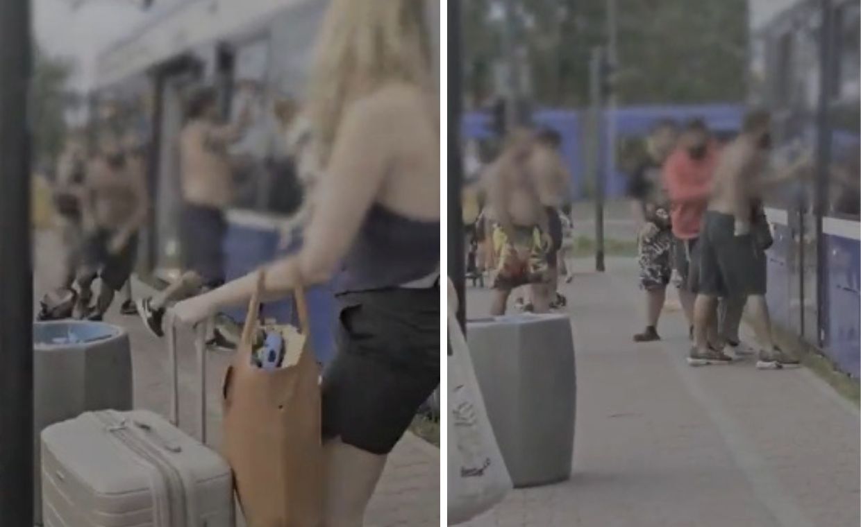 Sceny grozy w Krakowie. Grupa agresorów zaatakowała w tramwaju
