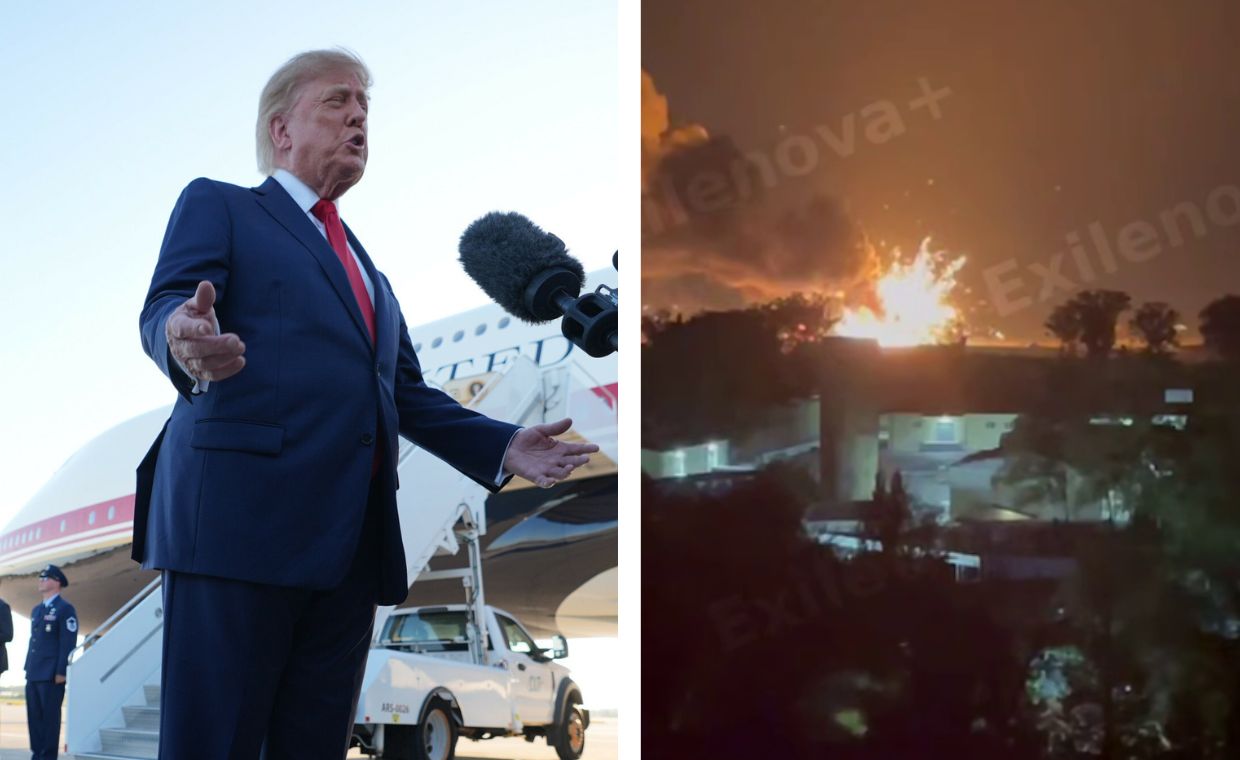 Działo się w nocy. "Straszna noc" w Rostowie. Trump niezadowolony z planu UE