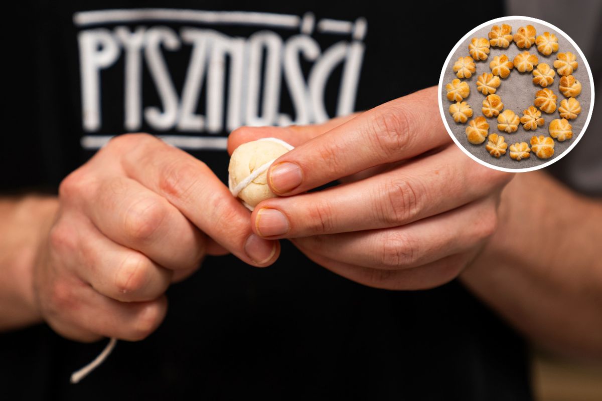 Owiń ciasto drożdżowe sznurkiem i wstaw do piekarnika. Efekt robi wrażenie