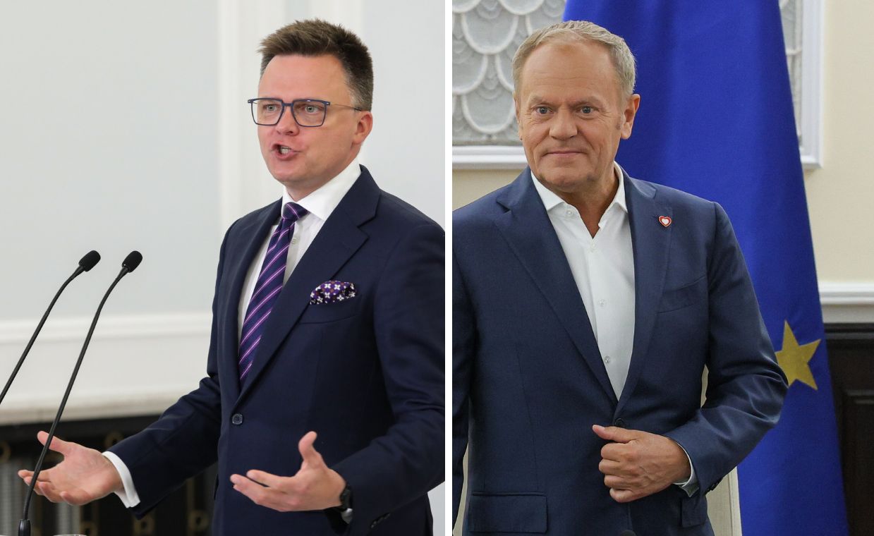 Hołownia: Tusk przedstawi koalicjantom szkic expose. Będzie spotkanie