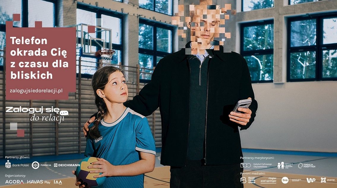 "Zaloguj się do relacji". Media promują rozsądne korzystanie z technologii