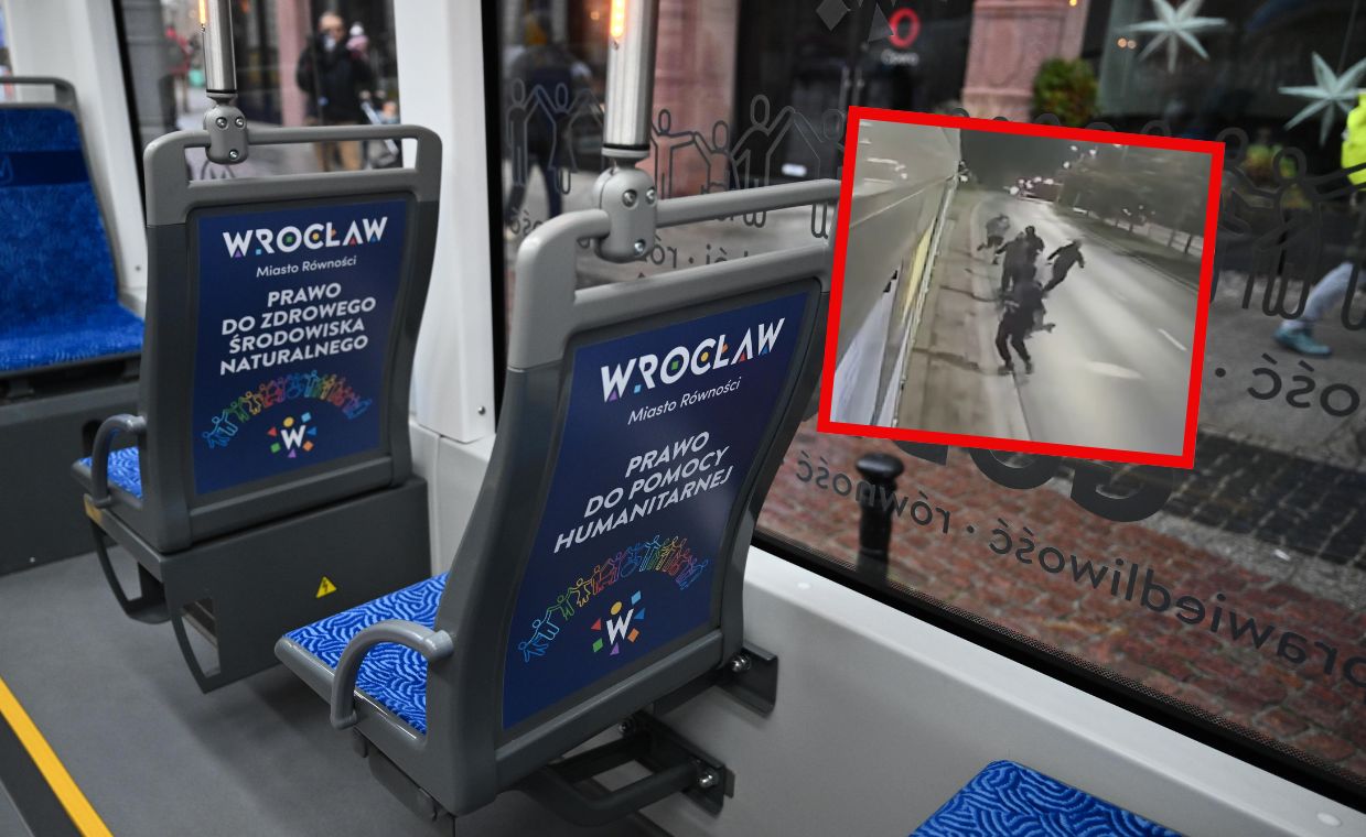 Pomalowali sprayem tramwaj. We Wrocławiu poszukują sprawców