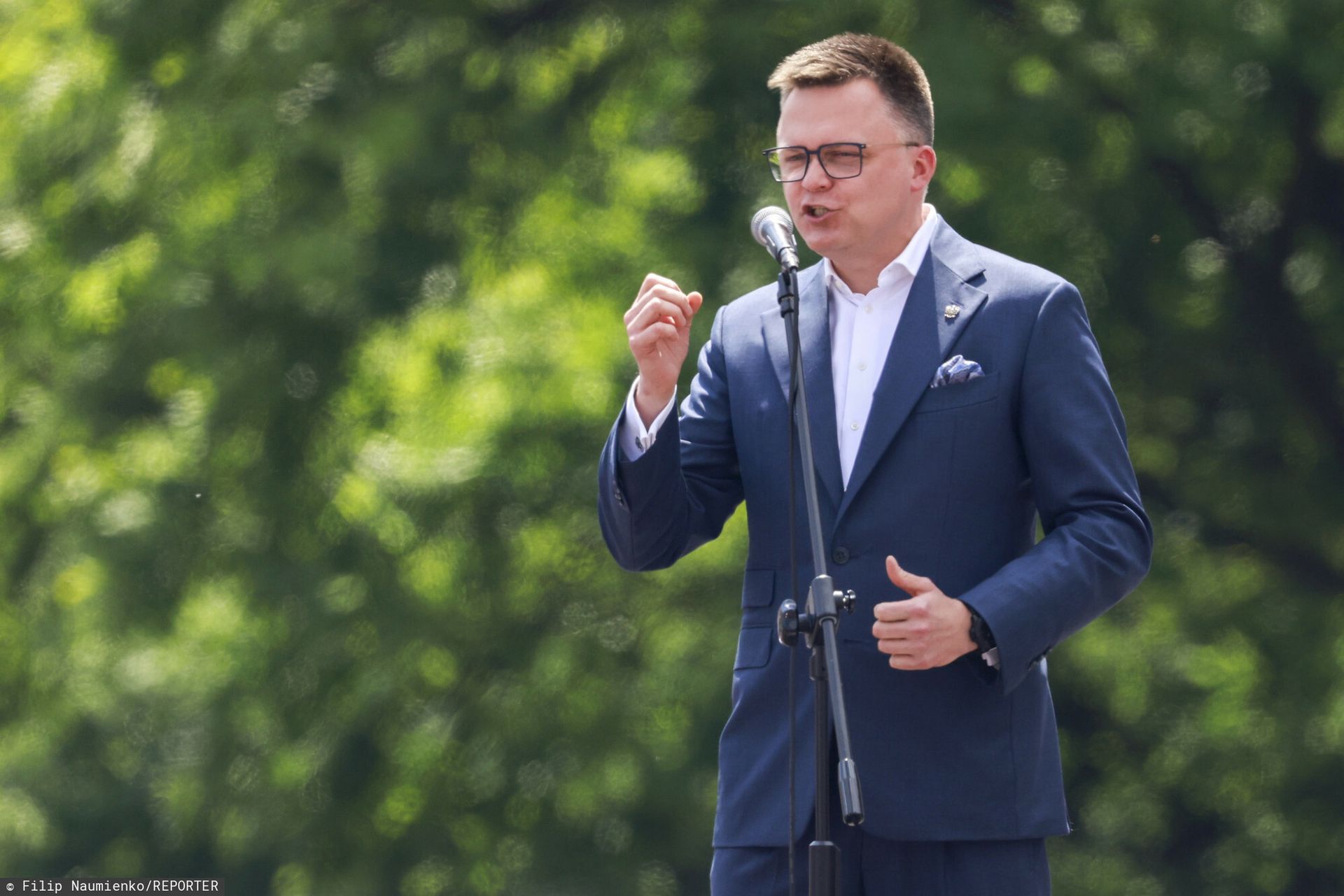 Fanatyk opublikował emocjonalny wpis. Uderzył w obu kandydatów