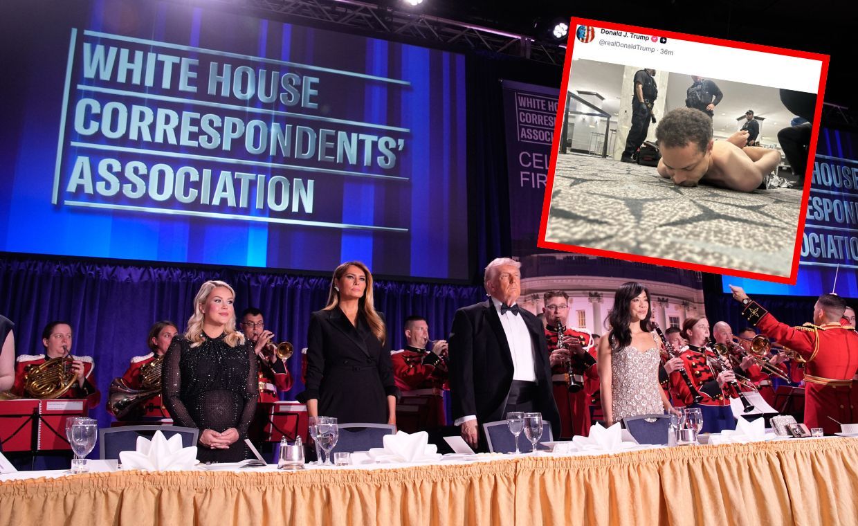 Działo się w nocy. Strzały na przyjęciu z Trumpem