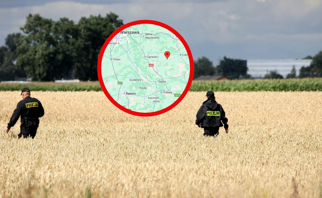 "Wojna czy co?". Mieszkańcy Osin relacjonują nocną eksplozję